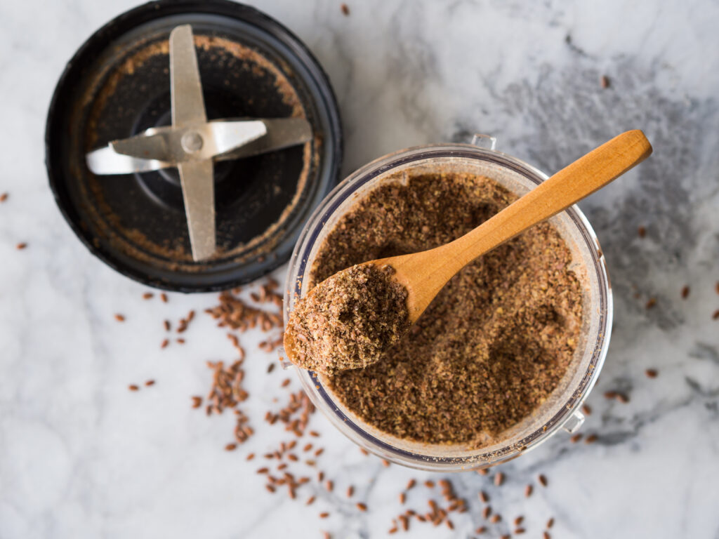ground flaxseeds